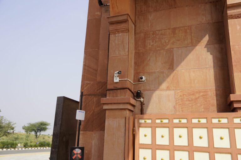 Boundry wall and full campus CCTV Surveillance AI based with control room setup .