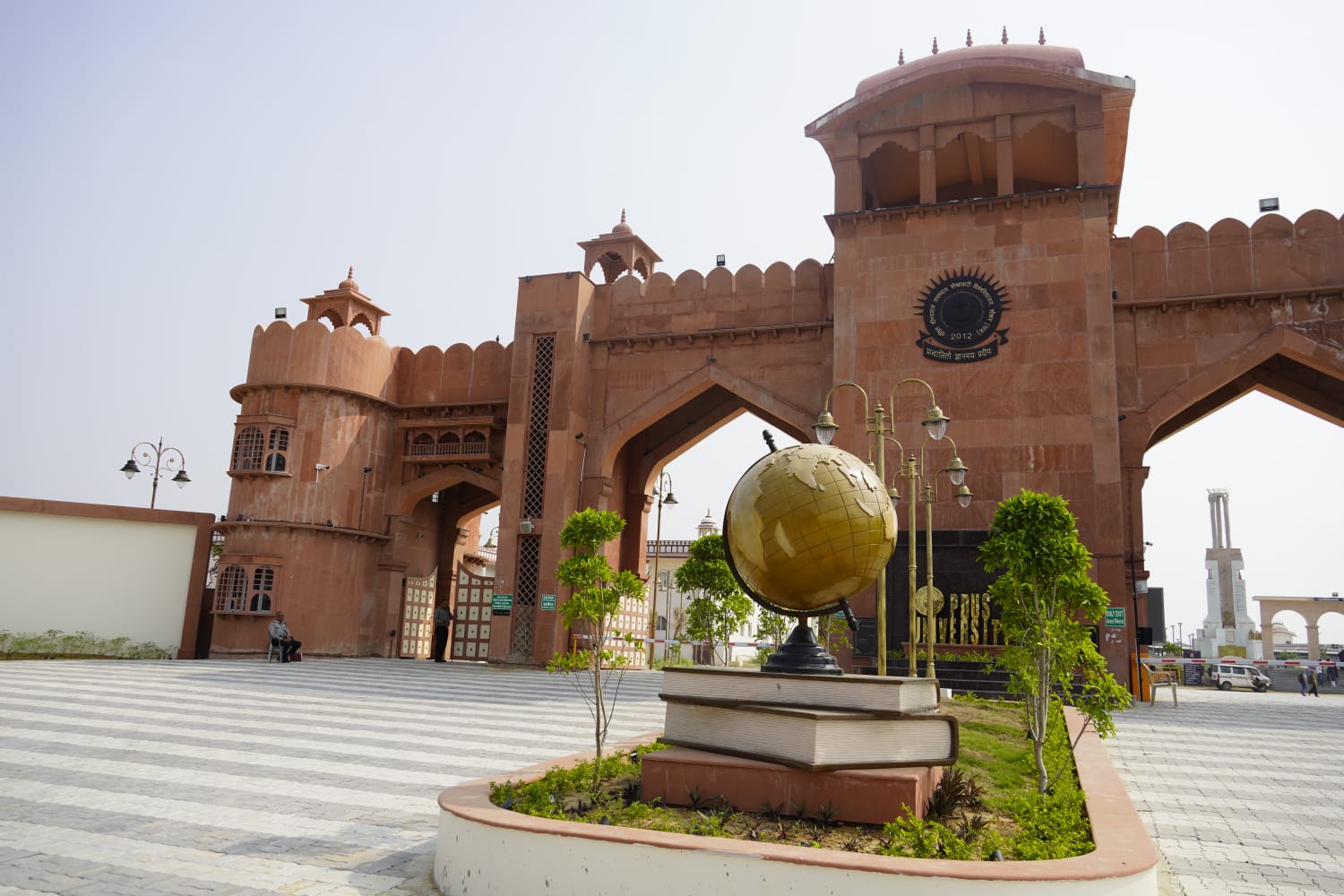 Boundry wall and full campus CCTV Surveillance AI based with control room setup .